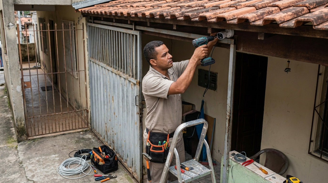 Instalação de Câmera Residencial em Cabo Frio‑RJ