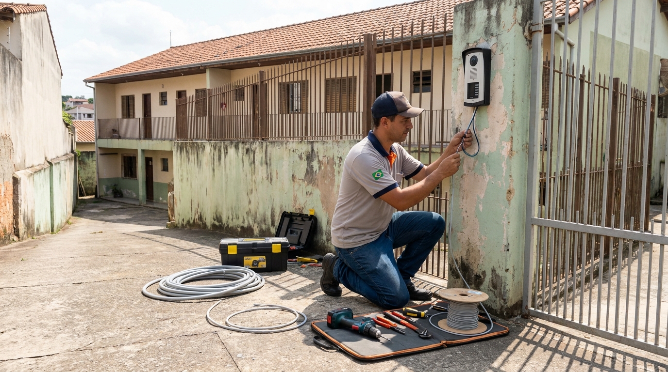 Instalação de Porteiro Eletrônico em Cabo Frio‑RJ