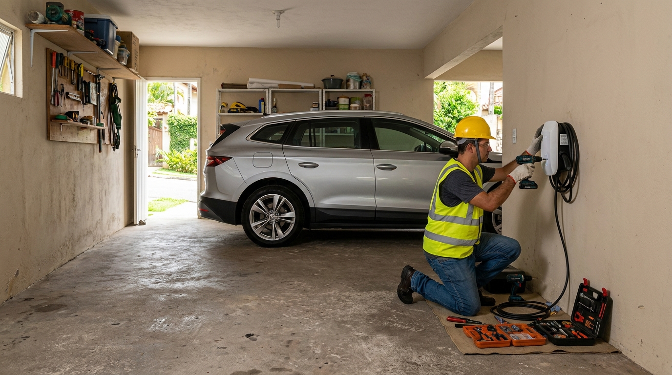 Instalação em Garagem ou Condomínio em Cabo Frio‑RJ