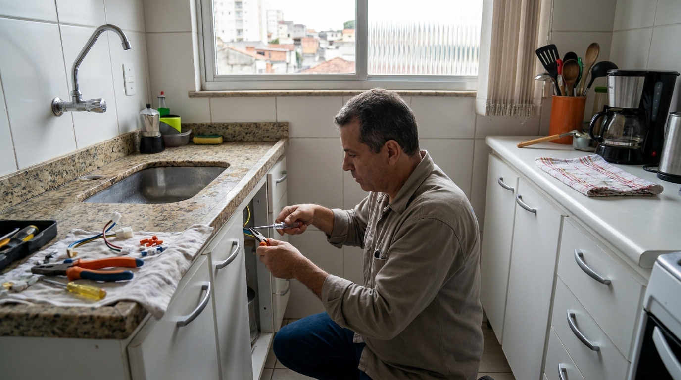 Troca de Torneira Elétrica em Cabo Frio‑RJ
